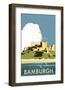 Bamburgh - Dave Thompson Contemporary Travel Print-Dave Thompson-Framed Giclee Print