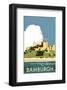 Bamburgh - Dave Thompson Contemporary Travel Print-Dave Thompson-Framed Giclee Print