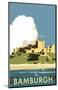 Bamburgh - Dave Thompson Contemporary Travel Print-Dave Thompson-Mounted Giclee Print