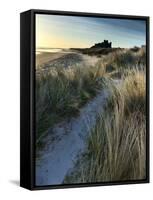 Bamburgh Dunes-Doug Chinnery-Framed Stretched Canvas