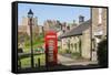 Bamburgh Village and Castle, Northumberland, England, United Kingdom, Europe-James Emmerson-Framed Stretched Canvas