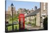 Bamburgh Village and Castle, Northumberland, England, United Kingdom, Europe-James Emmerson-Stretched Canvas