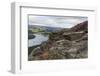 Bamford Edge with Heather Above Ladybower and Ashopton Bridge at Dawn-Eleanor Scriven-Framed Photographic Print