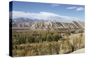 Bamiyan (Bamian) Valley and Koh-I-Baba (Kuh-E-Baba) Mountain Range, Afghanistan-Sybil Sassoon-Stretched Canvas