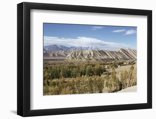 Bamiyan (Bamian) Valley and Koh-I-Baba (Kuh-E-Baba) Mountain Range, Afghanistan-Sybil Sassoon-Framed Photographic Print