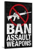 Ban Assault Weapons-null-Framed Poster