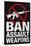 Ban Assault Weapons-null-Framed Poster