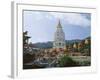 Ban Po Tha Pagoda (Ten Thousand Buddhas), Kek Lok Si Temple, Penang, Malaysia, Asia-Fraser Hall-Framed Photographic Print