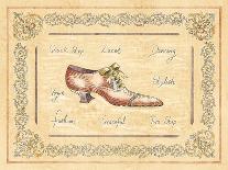 Dancing Shoe-Banafshe Schippel-Laminated Art Print