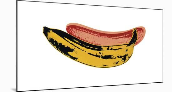 Banana, 1966-Andy Warhol-Mounted Art Print