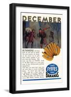 Banana Advertisement, 1931-null-Framed Art Print