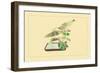 Banana and Varecinium Firtum-Sofu Teshigahara-Framed Premium Giclee Print