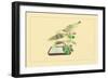 Banana and Varecinium Firtum-Sofu Teshigahara-Framed Premium Giclee Print