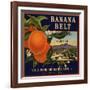 Banana Belt Brand - Villa Park, California - Citrus Crate Label-Lantern Press-Framed Art Print