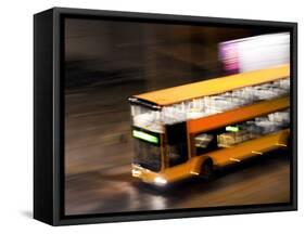 Banana Bus-Felipe Rodriguez-Framed Stretched Canvas