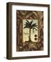 Banana Palm (Brown)-Karl Rattner-Framed Art Print