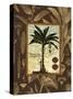 Banana Palm (Brown)-Karl Rattner-Stretched Canvas