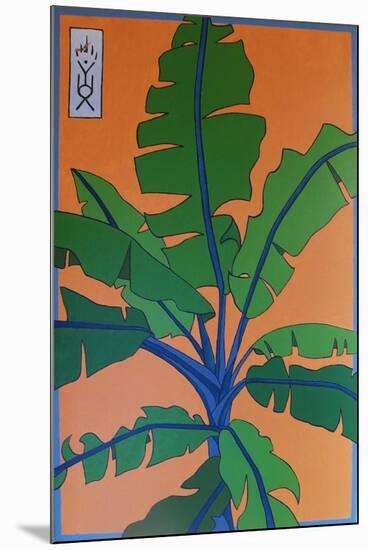 Banana plant number 5, 2014-Timothy Nathan Joel-Mounted Giclee Print