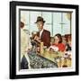 "Banana Split", August 16, 1952-Amos Sewell-Framed Giclee Print