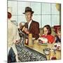 "Banana Split", August 16, 1952-Amos Sewell-Mounted Giclee Print