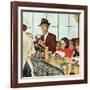 "Banana Split", August 16, 1952-Amos Sewell-Framed Giclee Print