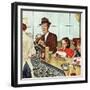 "Banana Split", August 16, 1952-Amos Sewell-Framed Giclee Print