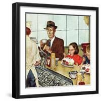 "Banana Split", August 16, 1952-Amos Sewell-Framed Giclee Print