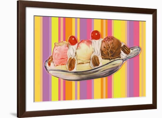 Banana Split-null-Framed Premium Giclee Print