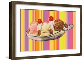 Banana Split-null-Framed Art Print