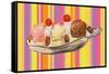 Banana Split-null-Framed Stretched Canvas