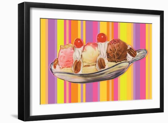 Banana Split-null-Framed Art Print