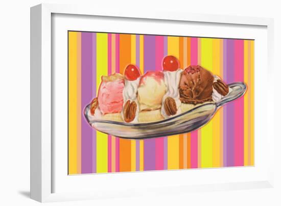 Banana Split-null-Framed Art Print