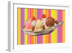 Banana Split-null-Framed Art Print