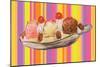 Banana Split-null-Mounted Art Print