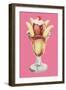 Banana Sundae-null-Framed Art Print