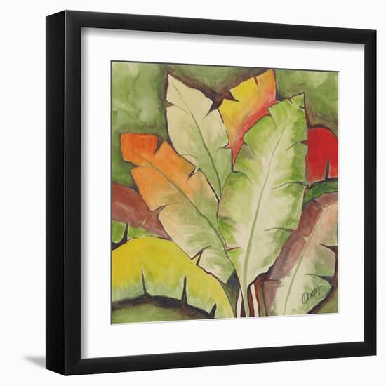 Banana Tree Leaves-Ormsby, Anne Ormsby-Framed Art Print