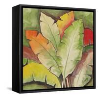 Banana Tree Leaves-Ormsby, Anne Ormsby-Framed Stretched Canvas