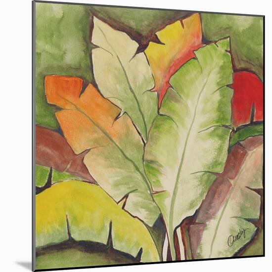 Banana Tree Leaves-Ormsby, Anne Ormsby-Mounted Art Print