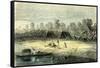 Banana Trees 1869 Peru-null-Framed Stretched Canvas