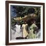 Banana Vendors, Kingston, Jamaica-null-Framed Photographic Print