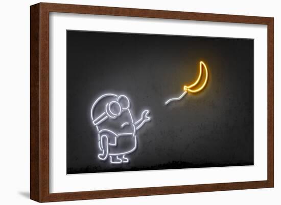 Banana-Octavian Mielu-Framed Art Print