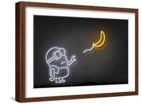 Banana-Octavian Mielu-Framed Art Print