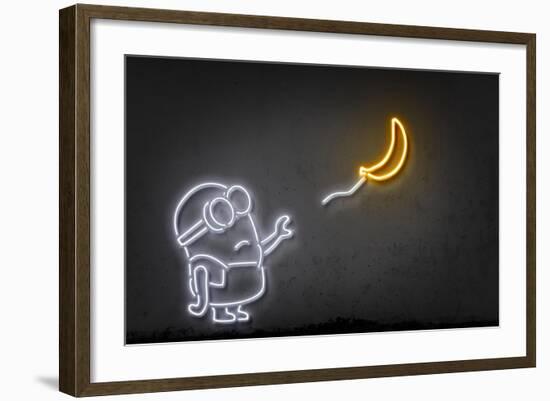 Banana-Octavian Mielu-Framed Art Print