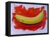 Banana-Sarah Thompson-Engels-Framed Stretched Canvas