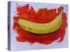 Banana-Sarah Thompson-Engels-Stretched Canvas