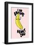 Bananas About You - Tom Cronin Doodles Cartoon Print-Tom Cronin-Framed Giclee Print