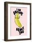 Bananas About You - Tom Cronin Doodles Cartoon Print-Tom Cronin-Framed Giclee Print