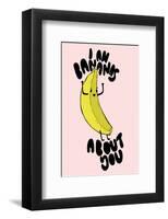 Bananas About You - Tom Cronin Doodles Cartoon Print-Tom Cronin-Framed Giclee Print