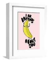 Bananas About You - Tom Cronin Doodles Cartoon Print-Tom Cronin-Framed Giclee Print