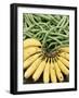 Bananas and Green Beans at the Market, Martinique, Lesser Antilles-Yadid Levy-Framed Photographic Print